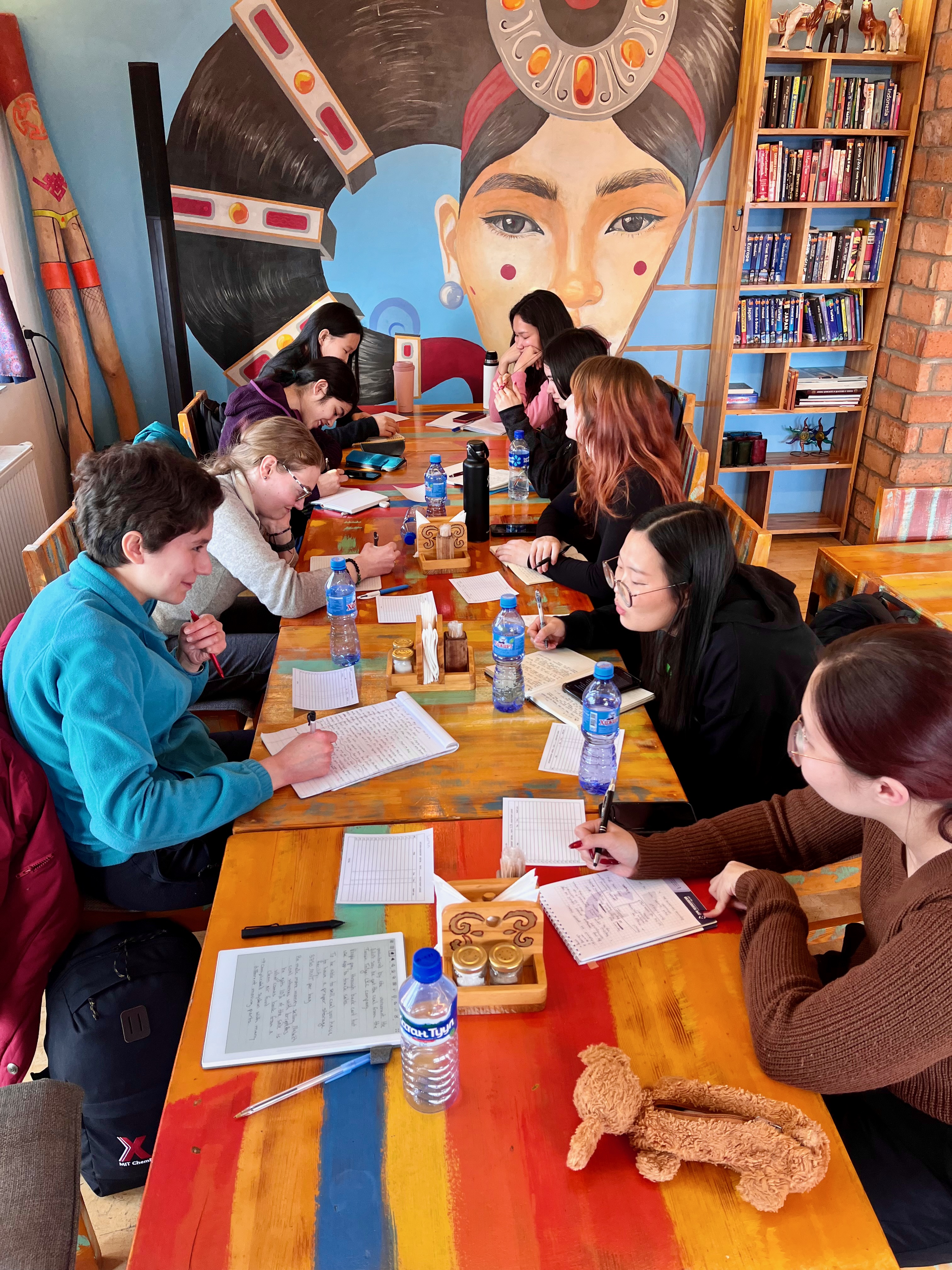 Collaborative fieldnote writing between students at MIT and the National University of Mongolia